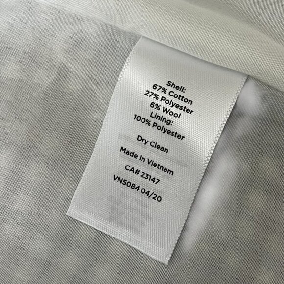 Talbots Plus Women's Multicolor Wool Blend Single Breast Houndstooth Blazer 14W - Picture 8 of 8